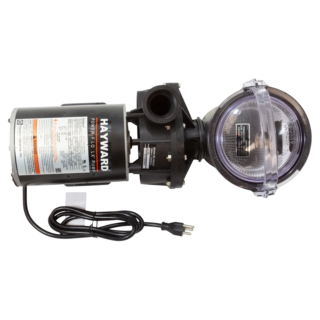 Hayward W3SP1580 PowerFlo LX Pool Pump, 1 HP - Top