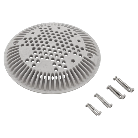 Hayward 8-Inch Gray Suction Outlet Cover