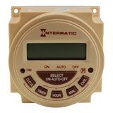 Intermatic PB314E Panel Mount Timer, Beige