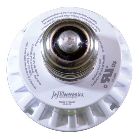 J&J Electronics LPL-M2-CW-12 PureWhite Pro LED Spa Lamp - Base