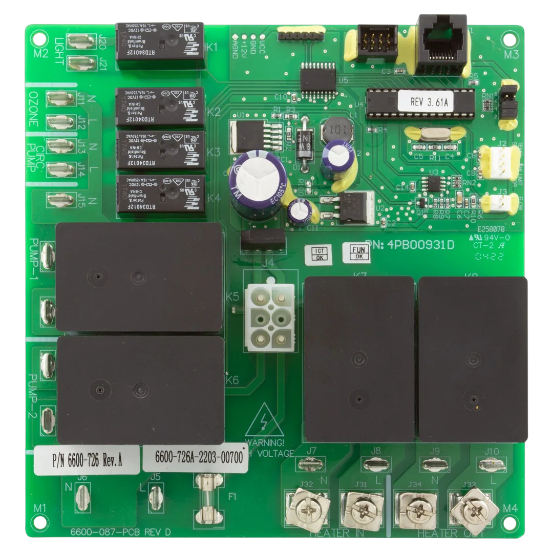 Jacuzzi 6600-296 J-325/J-315 LED Circuit Board