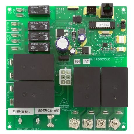 Jacuzzi 6600-296 J-325/J-315 LED Circuit Board