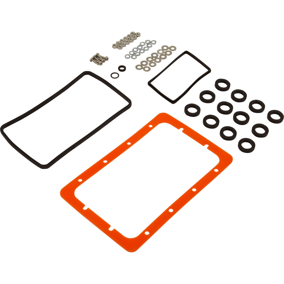 Jandy JXi Heater Manifold Gasket Seals Kit — reverse view
