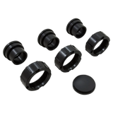 Jandy CS Filter Adapter Unions with Cap, 3-Pack (R0462600)