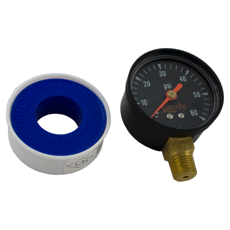 Jandy R0556900 Pressure Gauge 0-60 PSI Replacement