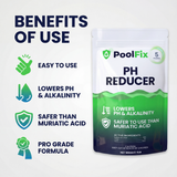 PoolFix pH Reducer (Sodium Bisulfate Dry Acid) – Lowers Pool & Spa pH and Alkalinity