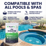PoolFix pH Reducer (Sodium Bisulfate Dry Acid) – Lowers Pool & Spa pH and Alkalinity