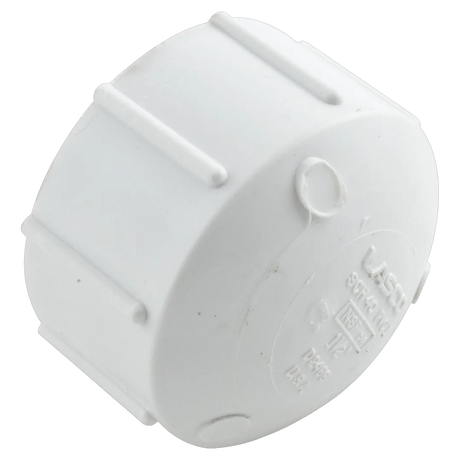 Lasco 448-015 1-1/2 in. FPT PVC Cap - Reverse