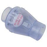 Magic Plastics 0821-20C Smart Check Valve 2 in Slip x Slip Clear