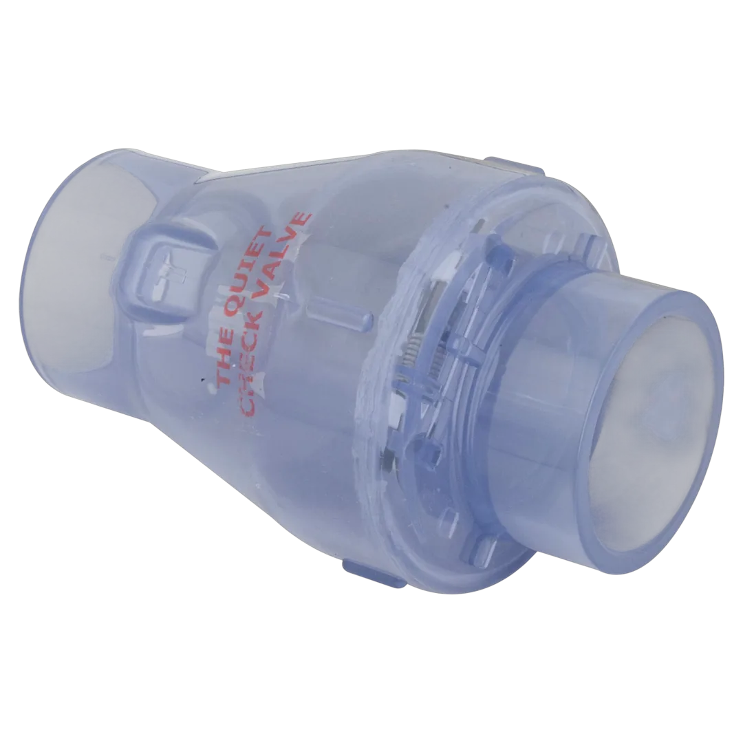 Magic Plastics 0821-20C Smart Check Valve 2 in Slip x Slip Clear - Reverse