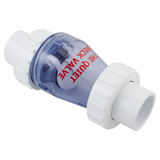 Magic Plastics 0823-10C Smart Check Valve, Clear 1 in Union