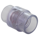 Magic Plastics 0830-15C Clear 1.5 x 2 in Air Check Valve