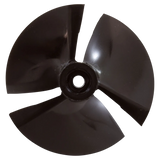 Maytronics 9995266-R1 Black Impeller with Screw - Back