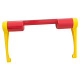 Maytronics Dolphin 3001 Handle Red and Yellow - Back