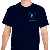 Millennial Pools Technician Shirt - Navy Blue