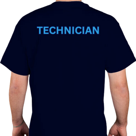 Millennial Pools Technician Shirt - Navy Blue