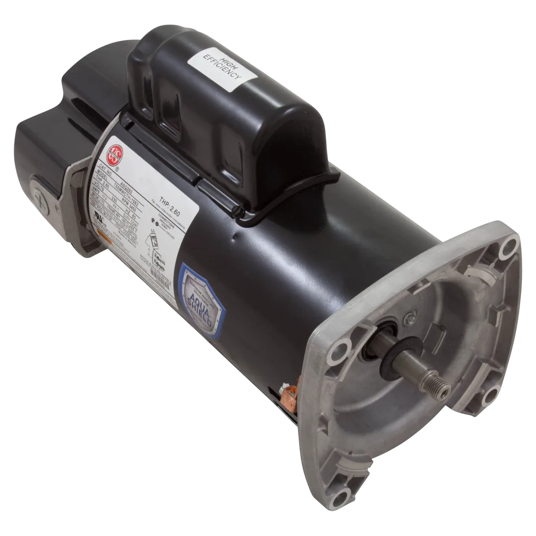 US Motors ASQ260 Aqua-Shield Square Flange Pool Pump Motor