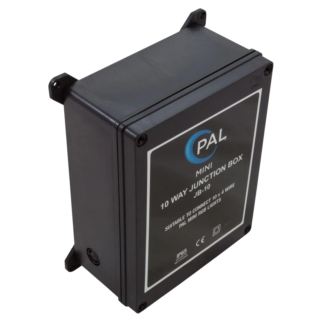 PAL Lighting Junction Box for 10-way connection