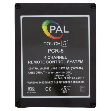 PAL Lighting Touch 5 Remote Control System - Cover