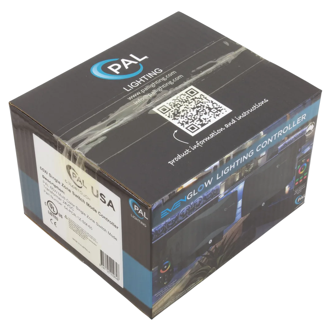 Pal Lighting 64-PCR-1Z-SM-65 Multi-Color Control Transformer - Package