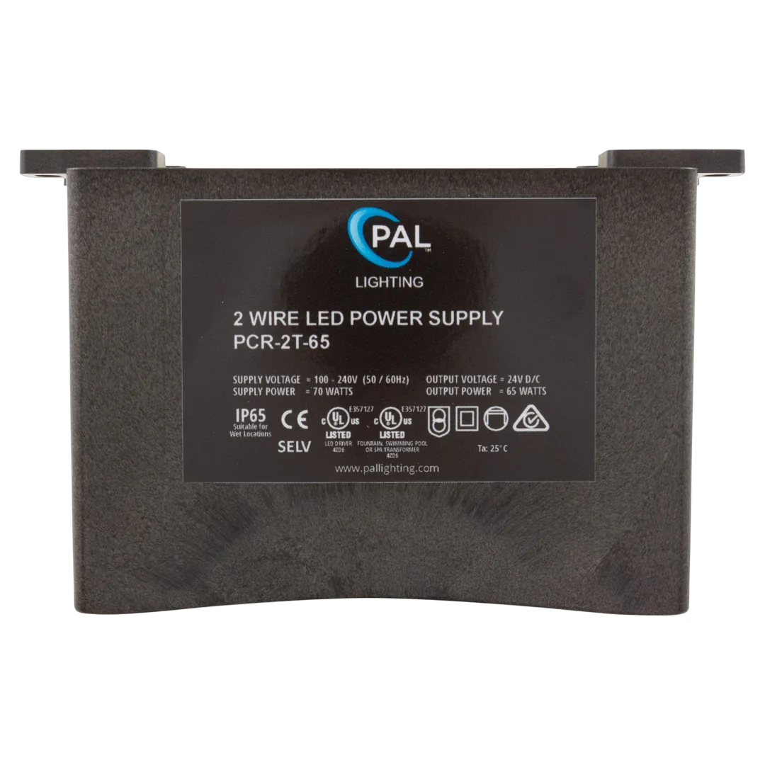 PAL Lighting PCR-2T 65W Transformer - Label