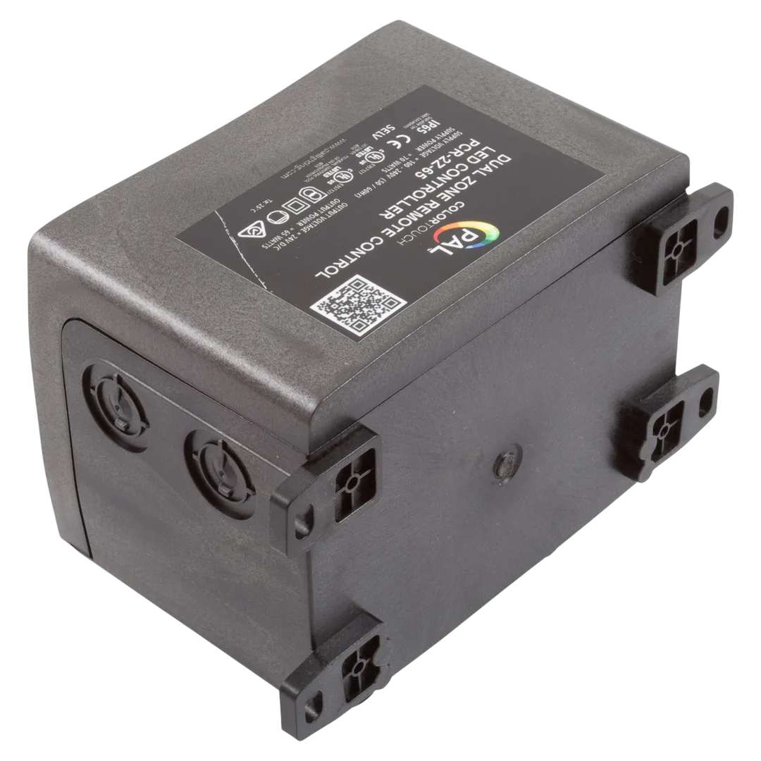 PAL Lighting 64-PCR-2Z-65 Multi-Color Remote Control Transformer - Reverse