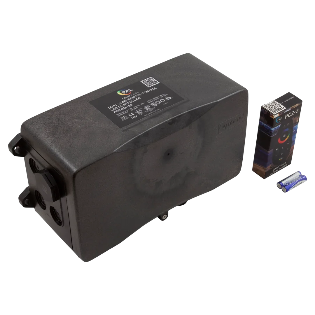 PAL Lighting Dual Zone Transformer 64-PCR-3D-120