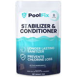 PoolFix Chlorine Stabilizer & Conditioner (Cyanuric Acid) – Protects Pool Chlorine