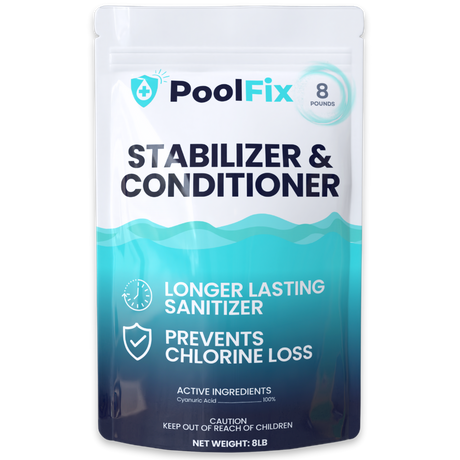 PoolFix Chlorine Stabilizer & Conditioner (Cyanuric Acid) – Protects Pool Chlorine