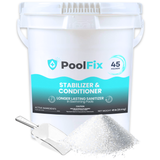 PoolFix Chlorine Stabilizer & Conditioner (Cyanuric Acid) – Protects Pool Chlorine