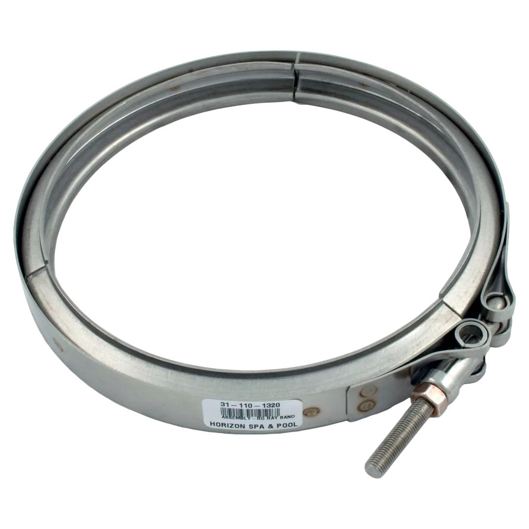 Pentair 152130 clamp ring, 8.35 in diameter — OEM replacement for PacF