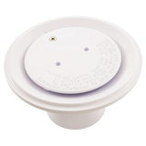 Pentair 08417-0000 White Floor Inlet Fitting, 2 in Slip