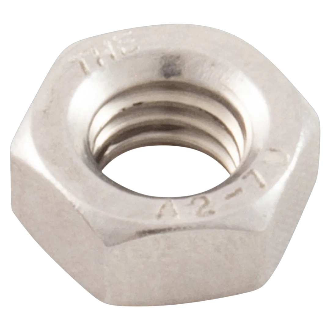 Pentair 152167 Stainless Steel M6x1 Hex Nut - Reverse
