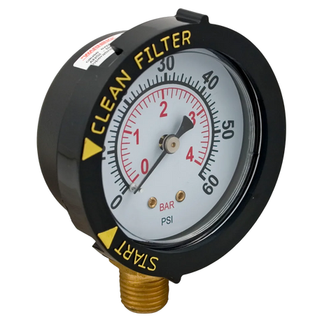 Pentair 190058Z pressure gauge 0-60 PSI top mount