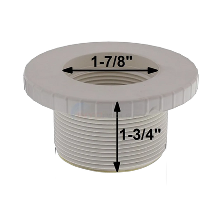 Pentair 22000900 White Lens Housing - Dims