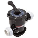 Pentair 2 in. Top Mount Multiport Valve 262525 with Unions