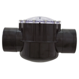 Pentair 263060 FullFloXF 2-Way Straight CPVC Check Valve 2.5 x 3 in - Back (2)