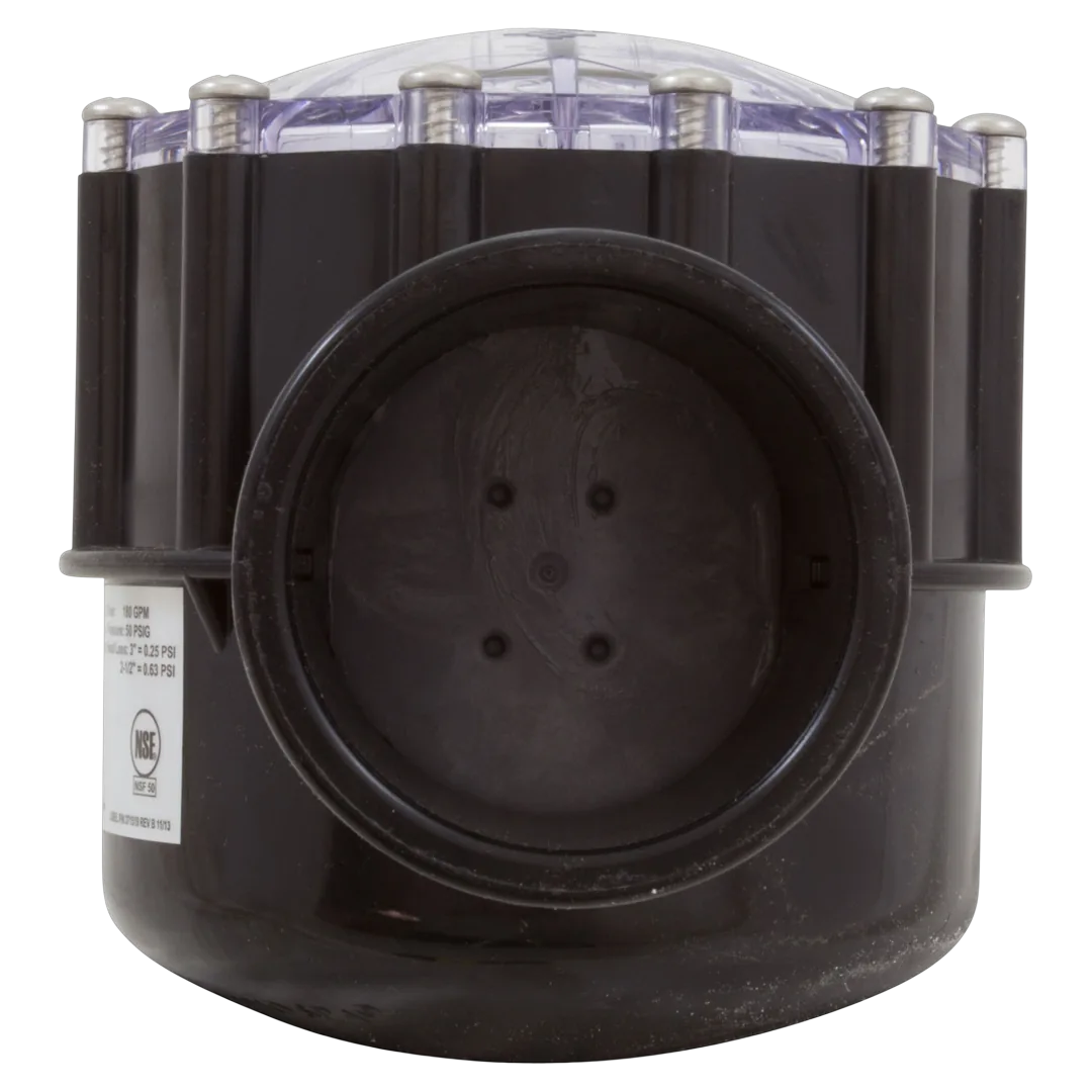 Pentair 263060 FullFloXF 2-Way Straight CPVC Check Valve 2.5 x 3 in - Front