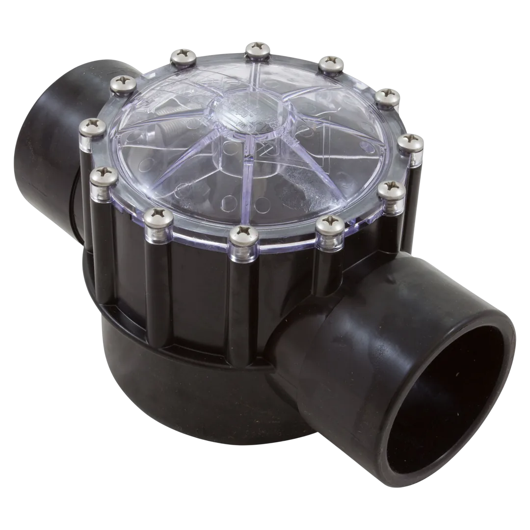 Pentair 263060 FullFloXF 2-Way Straight CPVC Check Valve 2.5 x 3 in - Reverse