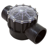 Pentair 263060 FullFloXF 2-Way Straight CPVC Check Valve 2.5 x 3 in - Reverse