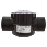 Pentair 263060 FullFloXF 2-Way Straight CPVC Check Valve 2.5 x 3 in - Side (1)