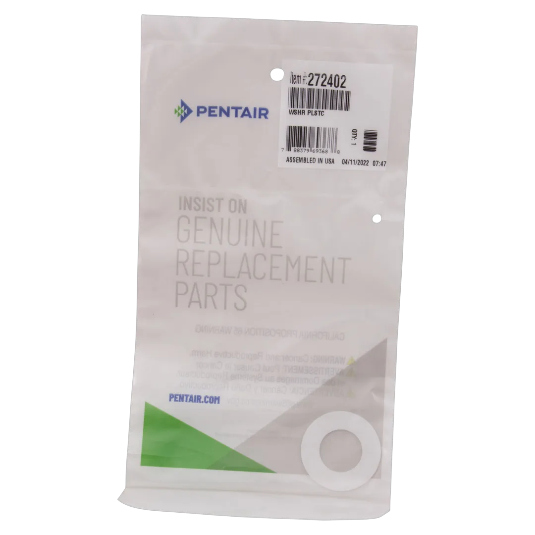 Pentair 272402Z Plastic Washer for HiFlow 2 in Valve - Package
