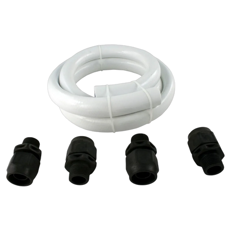 Pentair LA01N Booster Pump Hose Kit 353020 - white 6 ft