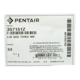 Pentair WhisperFlo Trap Lid - Package