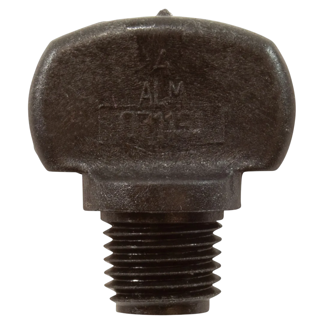 Pentair 357161 Black Drain Plug - Side