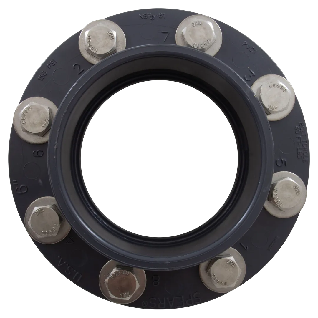 Pentair 357263 6-Inch Flange Assembly Kit - Front