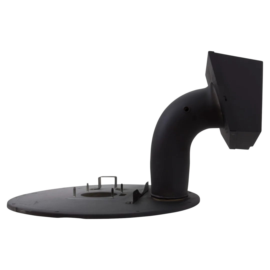 Pentair MasterTemp/Max-E-Therm 9-Bolt Combustion Chamber Cover - Side