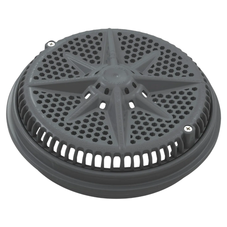 Pentair 8 Inch StarGuard Drain Cover, Dark Gray