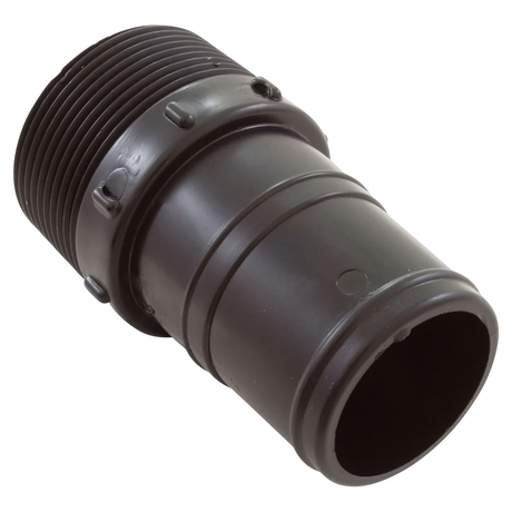 Pentair 711006Z 1.5 in tapered hose adapter, black PVC