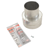 Sta-Rite 77707-0076 4 x 6 Metal Flue Collar